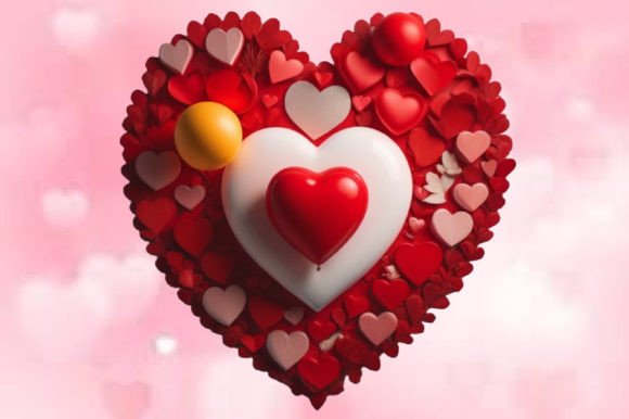Download Valentine Heart Shape Illustrations - Shape illustrations Collection