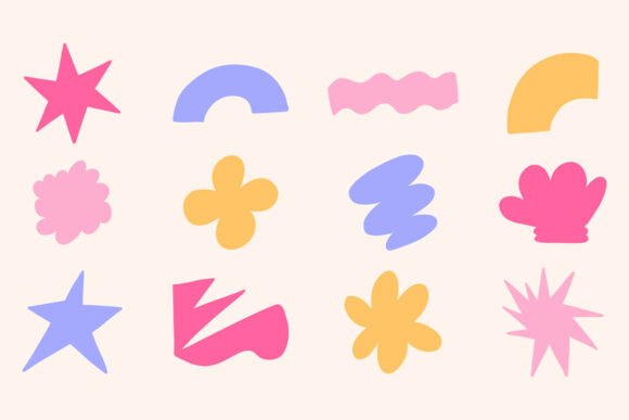 Download Abstract Shapes SVG Bundle Colorful Set - Svg bundle Collection