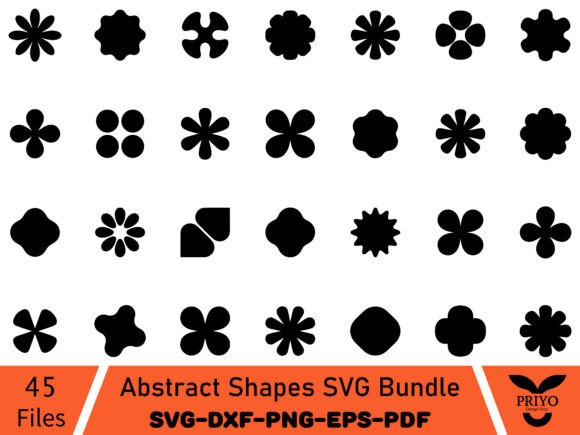 Download Abstract Shapes SVG Bundle - Svg bundle Collection