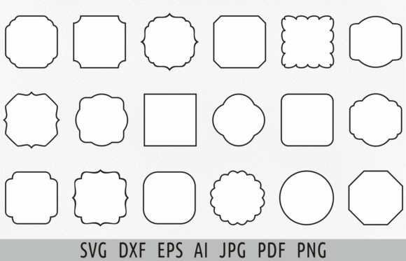 Download Label Shapes Svg Custom Label Svg Bundle - Premium Resources