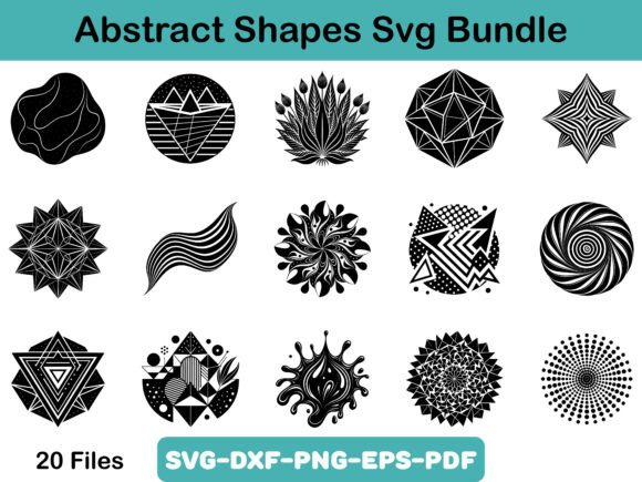 Download Abstract Shapes Svg Bundle - Svg bundle Collection