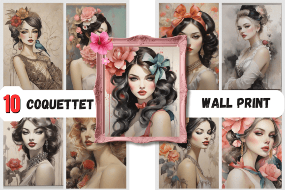 Download Coquette Aesthetic Wall Art Prints - Wall art prints Collection