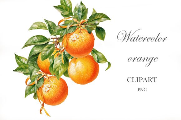 Download Orange Watercolor Png. Citrus Clipart - Citrus clipart Collection