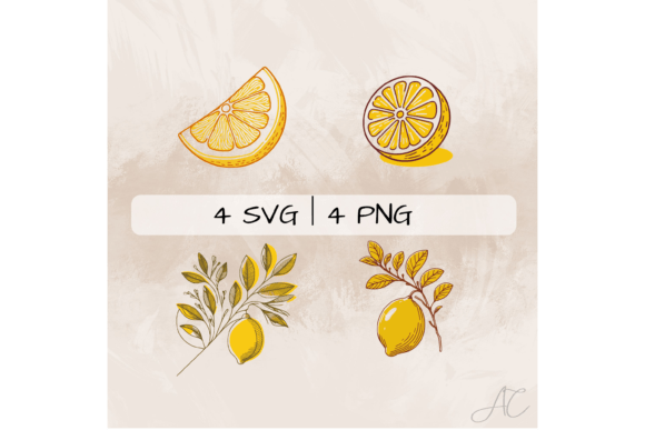 Download Lemon SVG Bundle, Lemon Slice PNG - Svg bundle Collection
