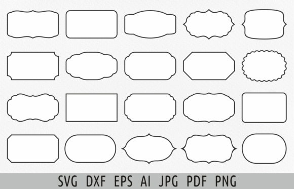 Download Label Shapes Svg Custom Label Svg Bundle - Premium Resources