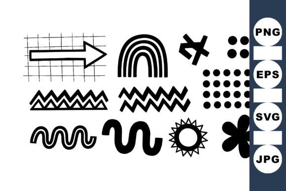 Download Abstract Shapes Clipart Set - Shapes Collection