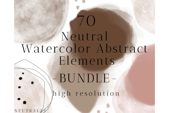 Download 70 Neutral Abstract Shapes - Shapes Collection
