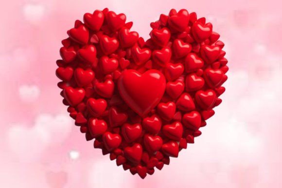 Download Valentine Heart Shape Illustrations - Shape illustrations Collection