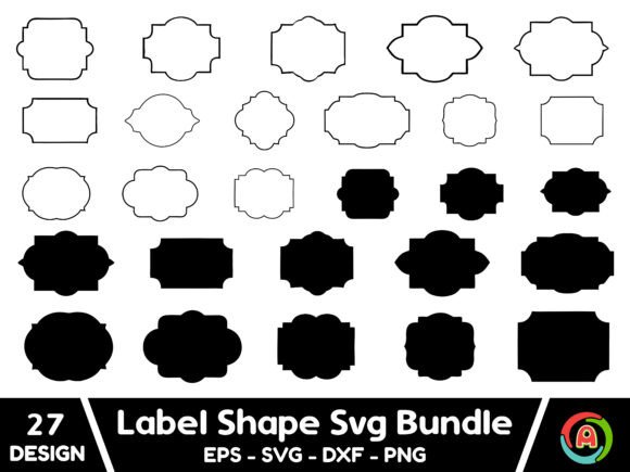 Download Label Shape Svg Bundle, Label - Svg bundle Collection