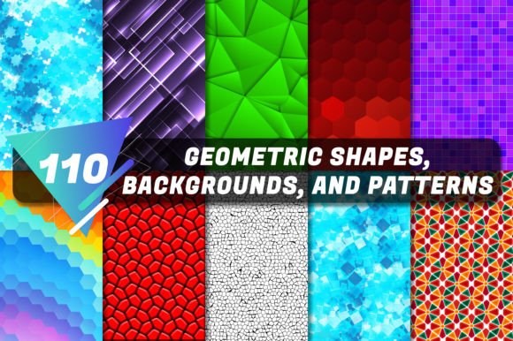 Download Collection of 110 Geometric Shapes - Shapes Collection