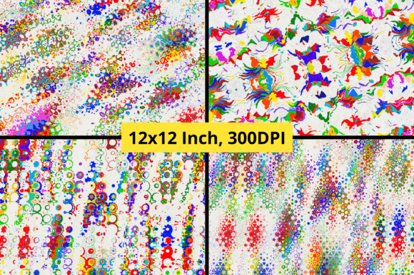 Download Modern Shapes Digital Paper - Shapes Collection
