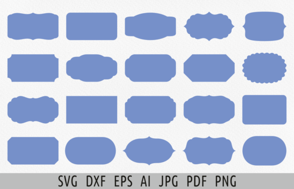 Download Label Shapes Svg Custom Label Plaque Svg - Premium Resources