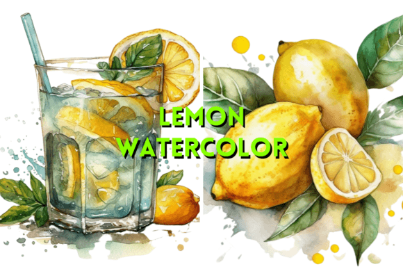 Download Lemon Fruit Watercolor Citrus Clipart - Citrus clipart Collection