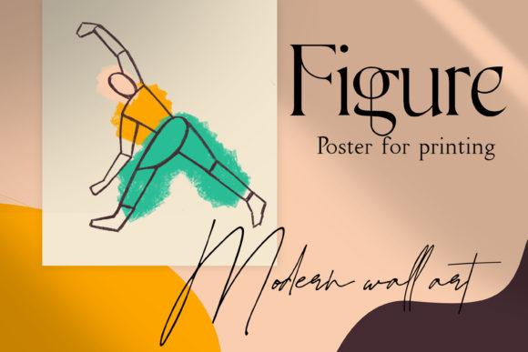 Download Woman Figure - Wall Art Printable Poster - Woman figure Collection